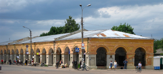 Trade arcades, Novgorod-Siverskiy